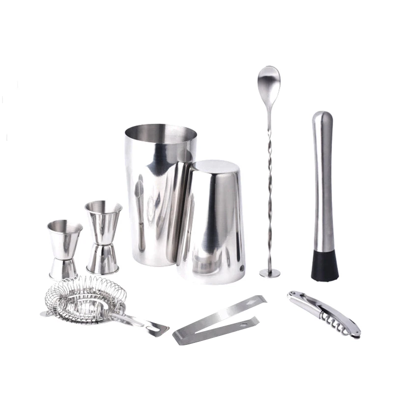 Boston Double Shaker Bar Tools Bpa Free Stainless Steel 304 High-End 9 Pieces Cocktail Shakers Set Ultimate Collection Bartend Boston Double Shaker Bar Tools Bpa Free Stainless Steel 304 High-End 9 Pieces Cocktail Shakers Set Ultimate Collection Bartend