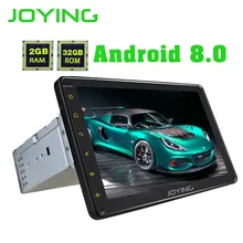 Радуясь Официальный 8 «1 Din android-автомобильный Радио Стерео gps 2 ГБ + 32 ГБ Сенсорный экран Bluetooth Авто Octa core player навигации Carpaly