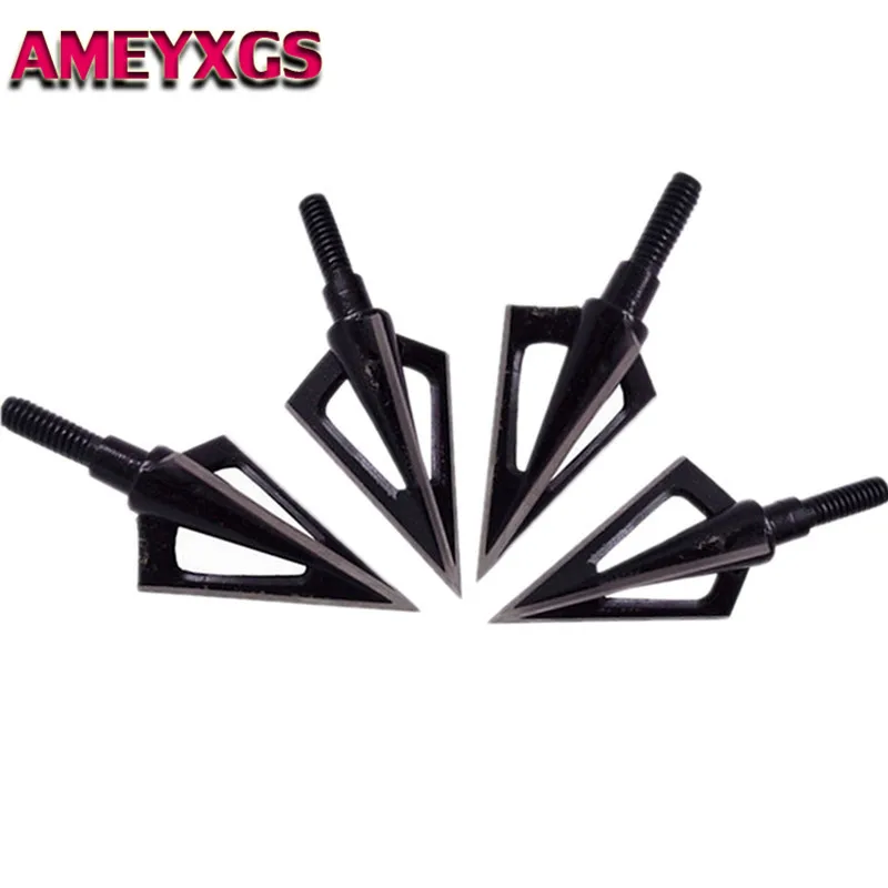 

6/12pcs Archery Hunting Broadhead Points Arrowhead 3 Blades 100gr Arrow Head Tips For Bow And Arrow Hunting Shooting Accessories