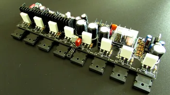 

diy kit black version mono amplifier ksa100 mk2 Class A 100watt amplifier board upgraded version MJL21194+MJL21193