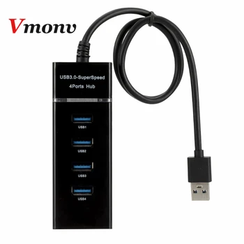 

Vmonv 4 ports High Speed USB 3.0 Multi HUB data Splitter Expansion For Desktop PC Laptop Adapter USB HUB computer accessories