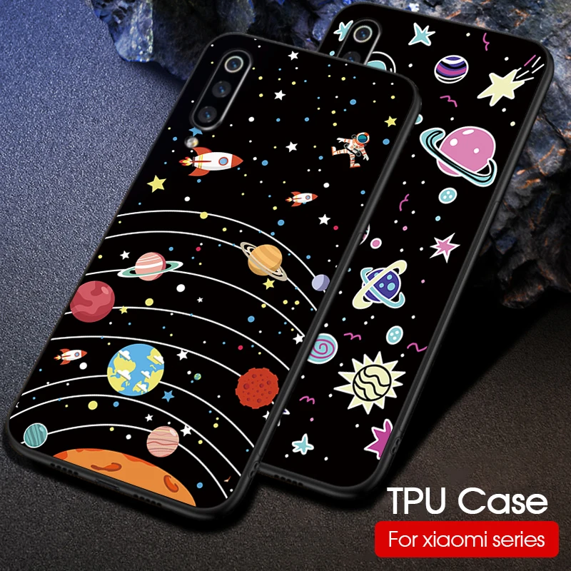 

Starry Sky Print Phone Case For Xiaomi Mi9 SE Mi 8 A2 Lite Mi 5X A1 6X A2 Mi6 Cases For Xiaomi Redmi GO Note 5 Note6 Note 7 Pro