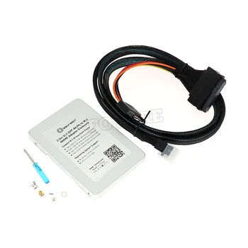 

U.2 ( SFF-8639 ) To M.2 NVMe PCI-e PCI express I/F SSD Adapter HDD with enclosure