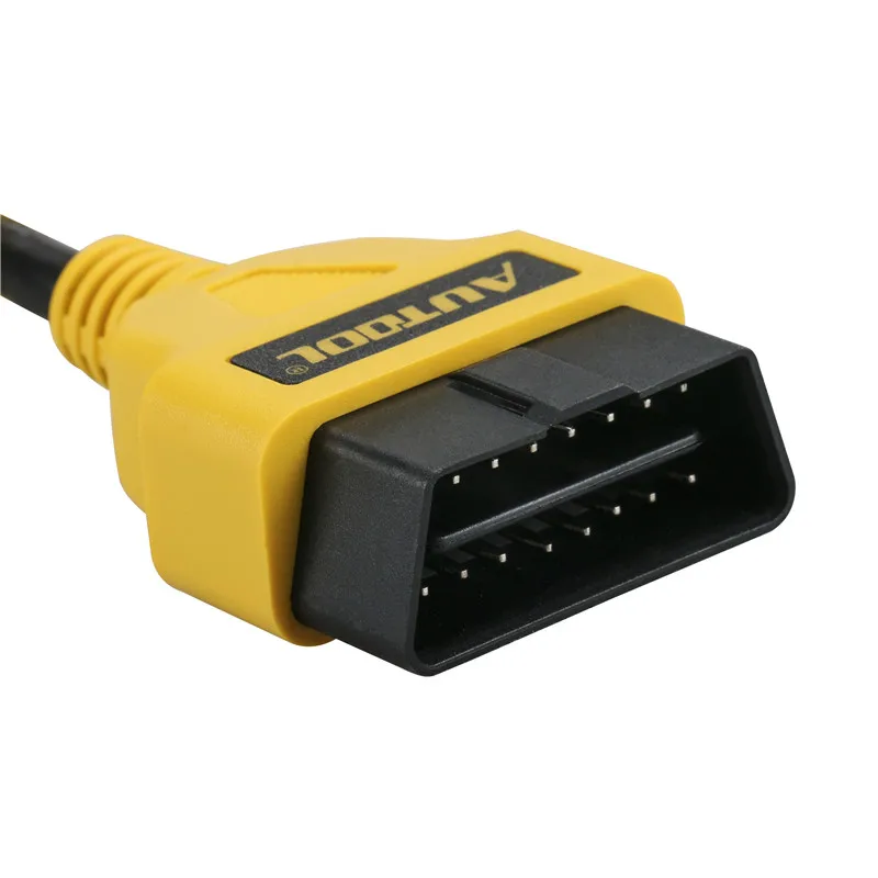 AUTOOL OBD OBD2 удлинитель 16 PIN 14 см автомобильный диагностический кабель Разъемы