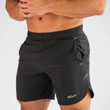 Мужские тренажерные залы дышащие быстросохнущие Короткие брюки повседневные шорты для бега спортивные брюки для фитнеса мужские спортивные шорты