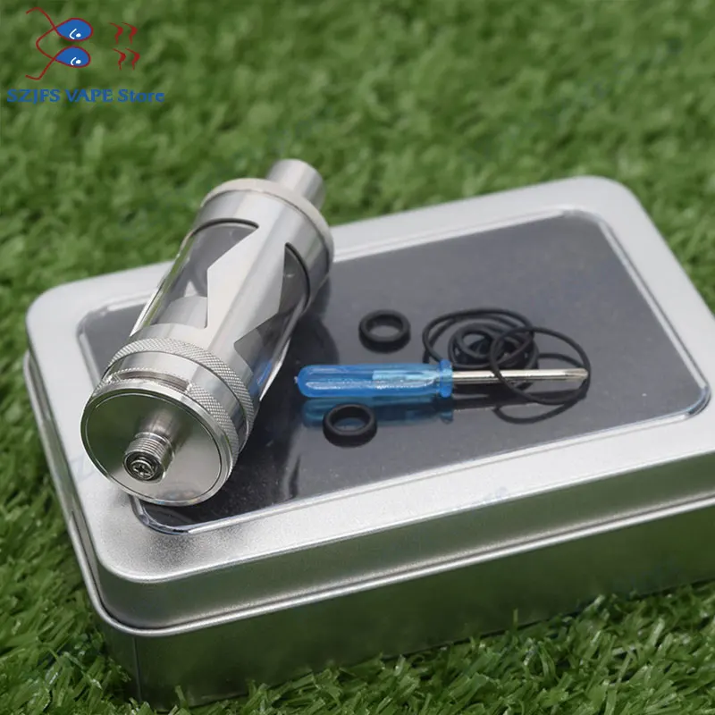 

Taifun gt3 RTA atomizer 5ml capacity 24mm with air flow control vaporizer TANK VS Taifun GT4 RTA FIT 510 thread mods GT2 VAPE