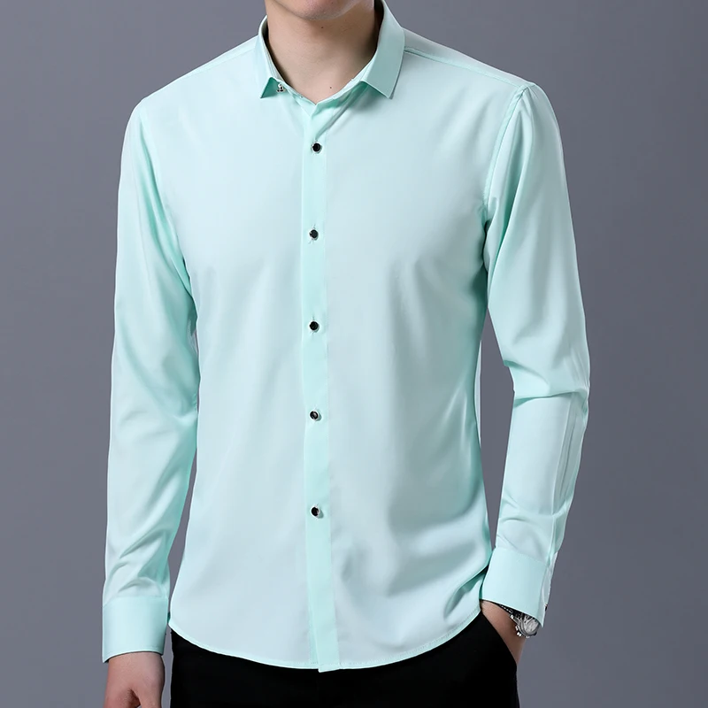 EspTmall Men Spring Autumn Shirts Long Sleeve Fashion Personality Mens Casual Solid Slim Shirt Blue XXL China EspTmall Men Spring Autumn Shirts Long Sleeve Fashion Personality Mens Casual Solid Slim Shirt Blue XXL China