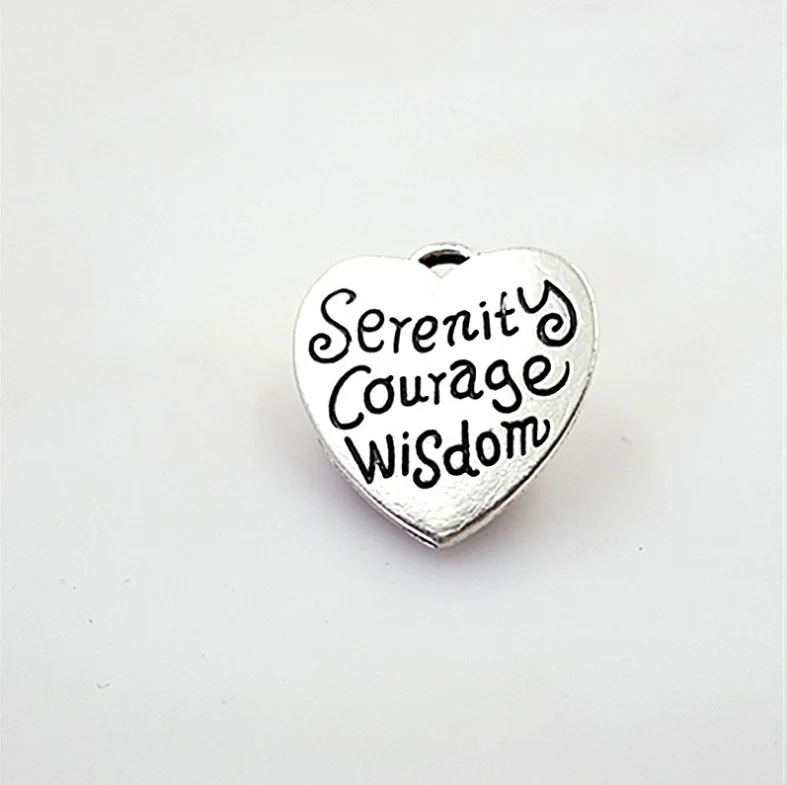 Buy 25mm Serenity Prayer Inspirational Charm "Serenity