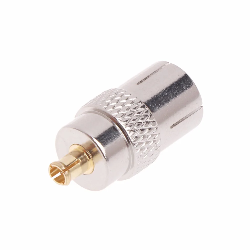 

10Pcs IEC DVB-T TV PAL Female Jack to MCX Male Plug Adapter RF Coaxial Connector