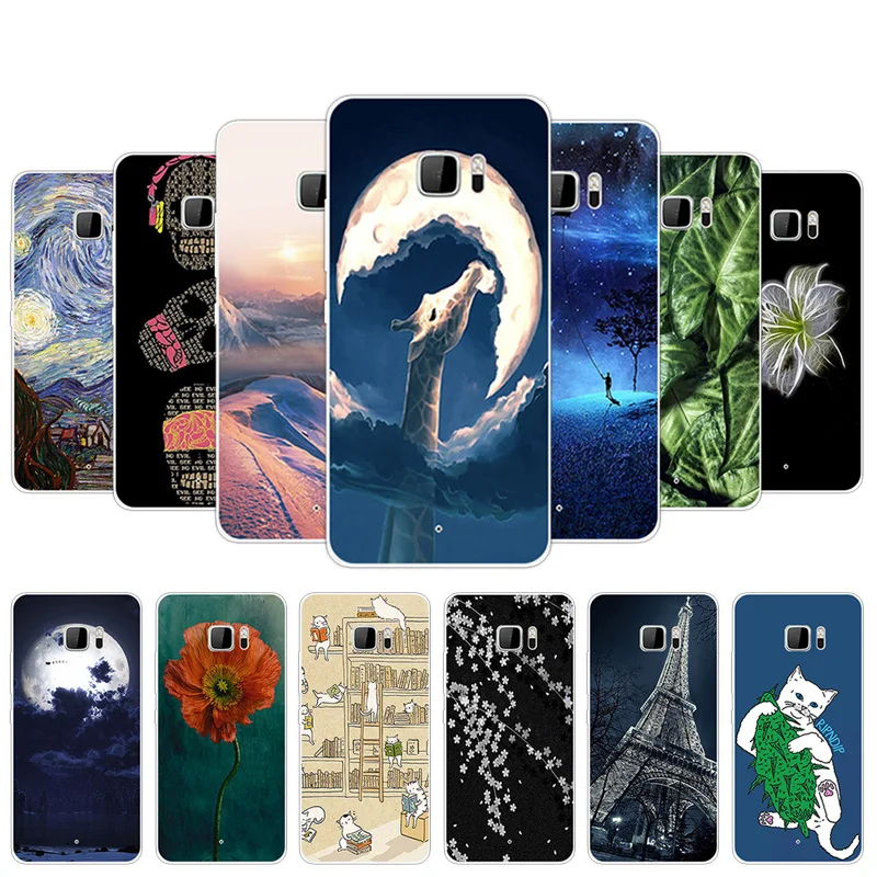

5.7 inch For HTC U Ultra Case Transparent TPU Case Cover Ultrathin Silicone Back Phone Coconut Cover for HTC Ocean Note Capa