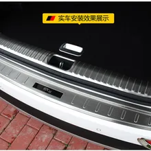 High Quality Car Accessories Stainless Steel Rear Bumper Foot Plate For KIA KX5 Sportage Car styling