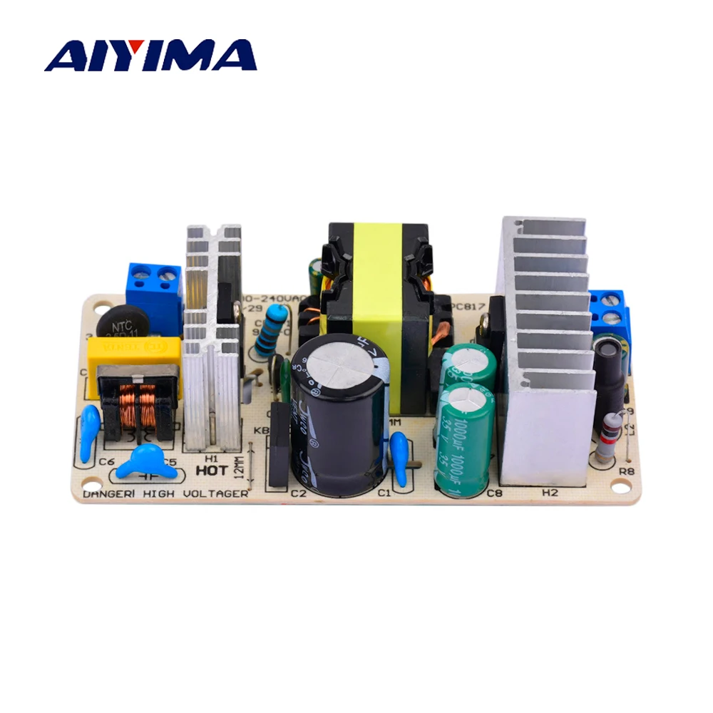 

AIYIMA AC 110/220V To DC 12V 8A 100W DC Power Module Switching Power Supply Board