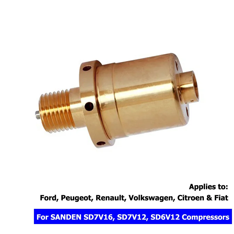

Vehicle Car AC Compressor SANDEN SD7V16 SD7V12 SD6V12 for Peugeot Renault Volkswagen Citroen & Fiat Auto Control Valve