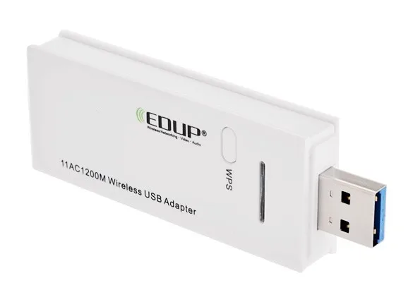 Бесплатная доставка EDUP 802 11 AC 1200M 2 4G/5 8G двухдиапазонный USB 3 0 беспроводной Wi-Fi