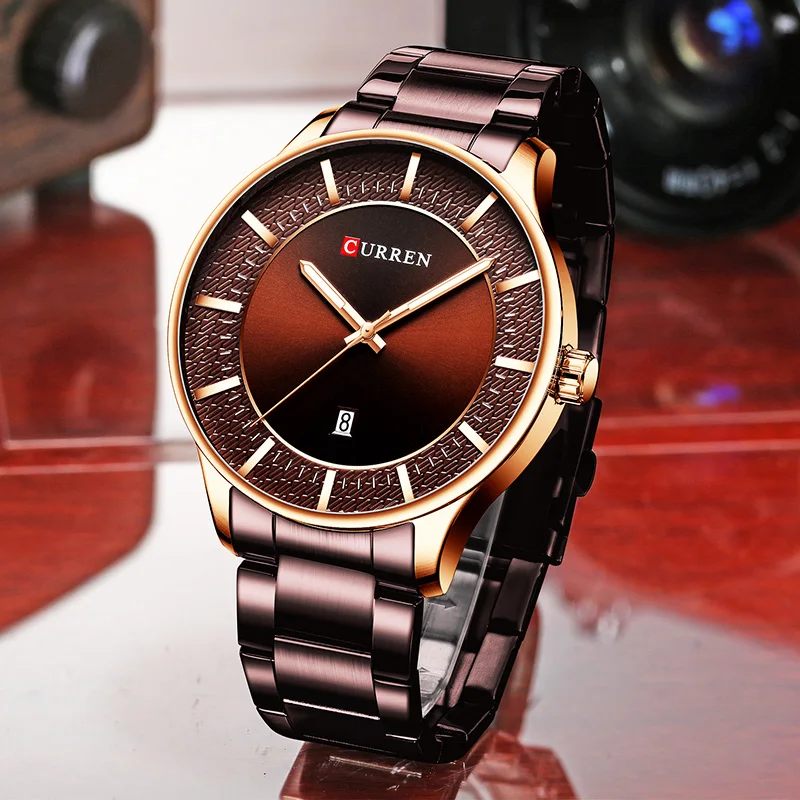 

Naviforce Men's Watch 2019 Chronograph Wristwatch Stainless Steel Quartz Watches Men Luxury Brand Watch Men Fashion Sport Quartz