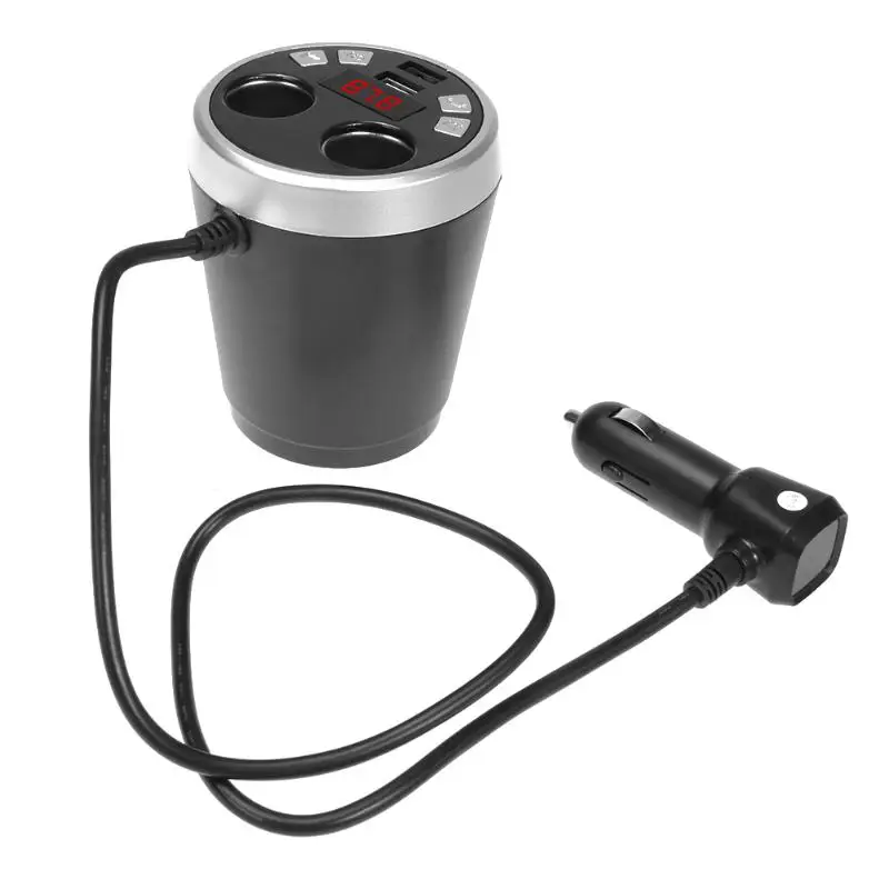 Bluetooth Car FM Transmitter Modulator Car mp3 Player Wireless Handsfree Music Audio with Dual USB interface Car Charger New