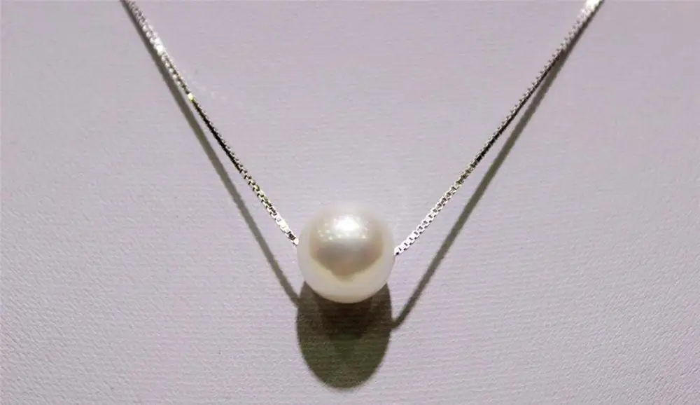 

Fashion Necklace 18 Chain white Fresh Water Pearl 9-10mm