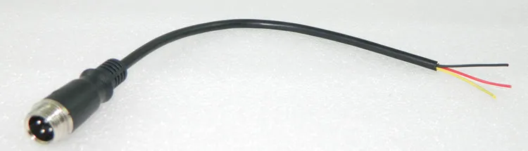 4-core медь воздушных головы мужской кабель-удлинитель щит авиации разъем Подключение Автомобильная камера мониторинг провод