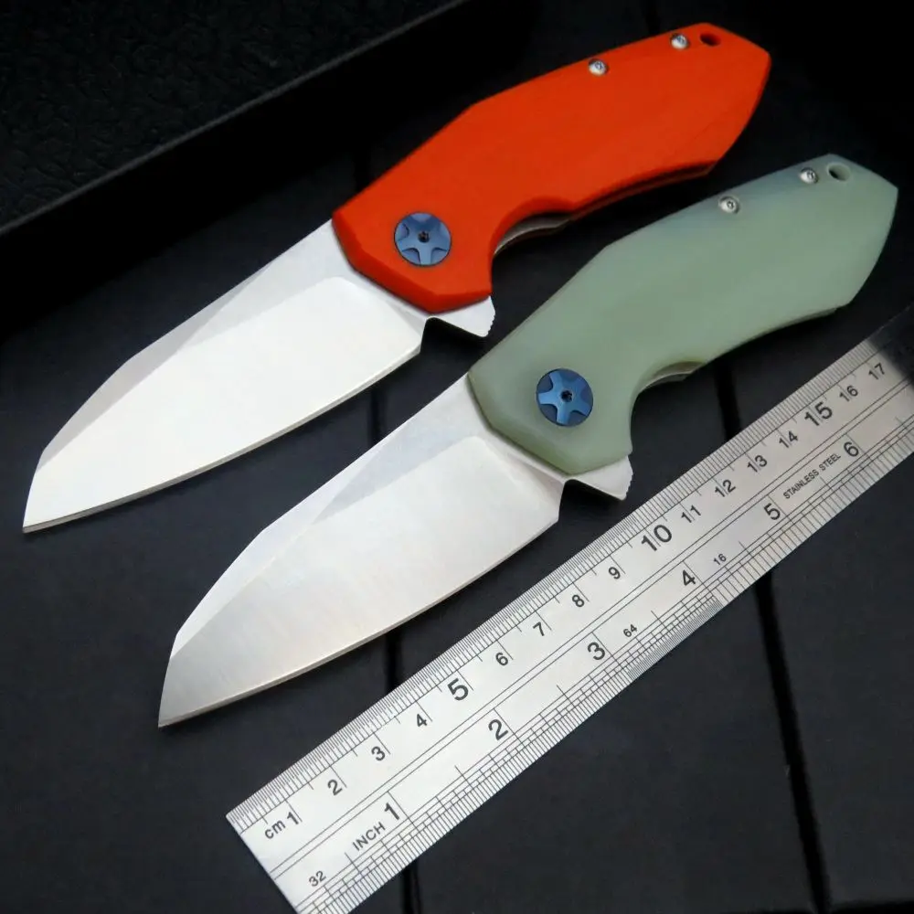 Карманный нож ZT ZT0456 складной G10 с ручкой D2 подшипником охотничий уличные