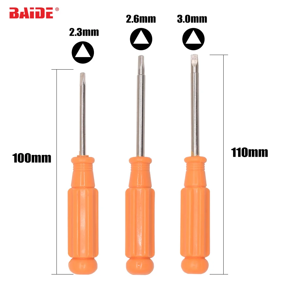 2.6mm Triangle Screwdrivers