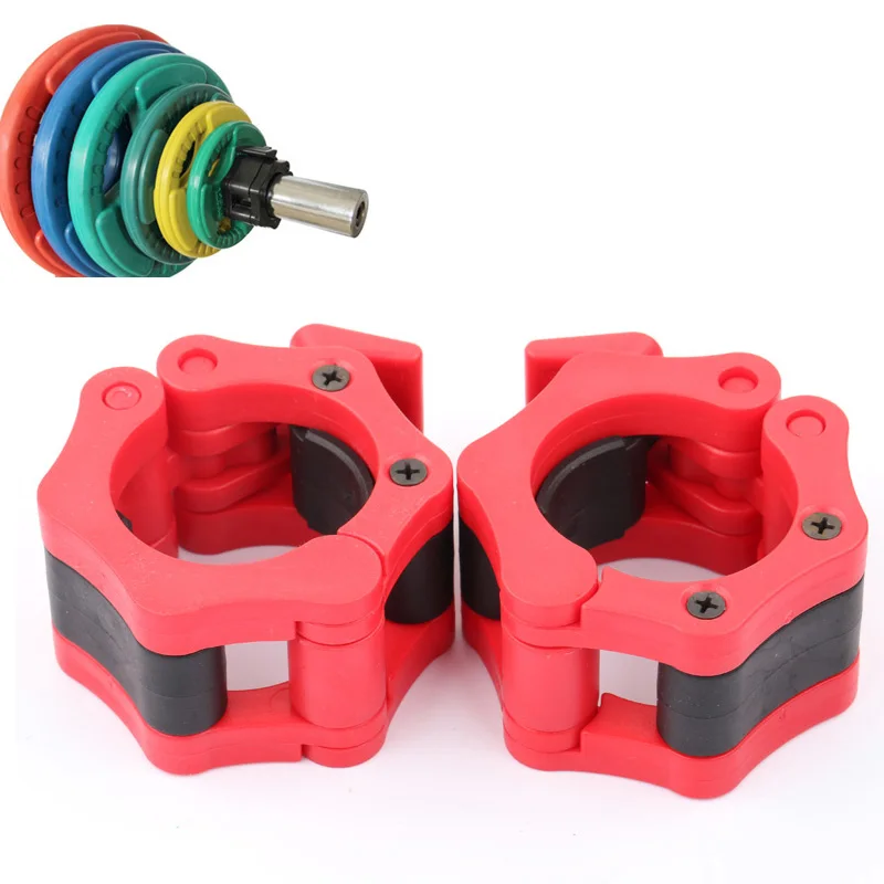 Buy 2" Barbell Collar Lock Clips Clamp Weight lifting