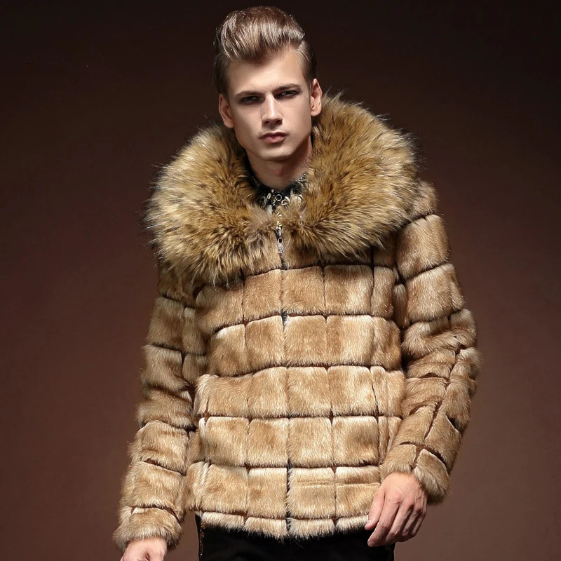 Fur Leather Jackets Men Bape Jaqueta De Couro Pilot Mens Faux Fur Leather Jacket Winter Clothes Bomber Jaqueta Masculina Biker