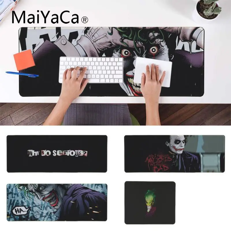 

Maiyaca My Favorite Joker DIY Design Pattern Game mousepad Free Shipping Large Mouse Pad Keyboards Mat