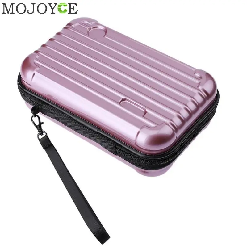 

Luggage Design Fashion Cosmetic Bags Functional ABS+PC Travel Makeup Organizer Case Beauty Brushes Lipstick Toiletry Storage Box