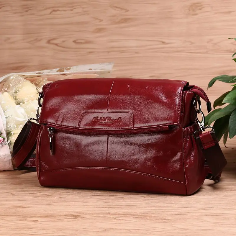 Сумка женская из натуральной кожи кораллового цвета|bag ladies|designer shoulder bagshoulder bags |