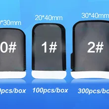 300 шт зубные конверты для стоматологических барьеров зубные конверты для рентгеновская пленка 0#1#2# X-ray мешки из пленки стоматологические расходные материалы