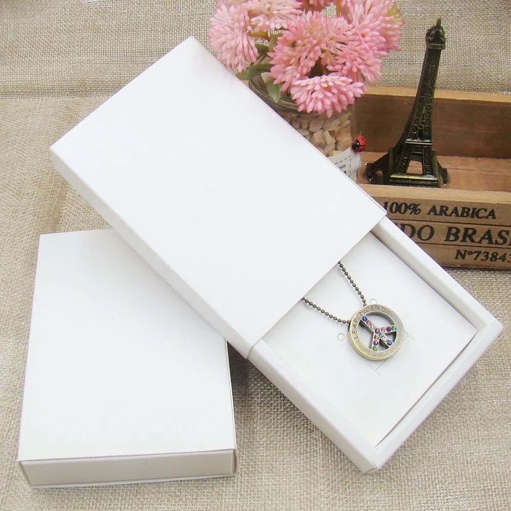 50pcs wholesale gifts package boxes 5x5x8/10/12/15/20cm series paper box white home party suppiles box