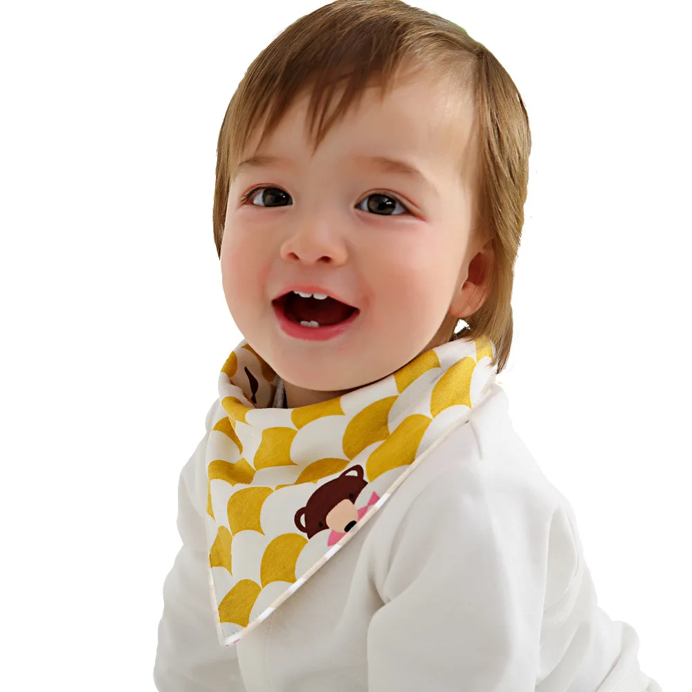 Baby Bandana Bibs Babador Feeding Baby Cotton Bib Soft Burp Cloths