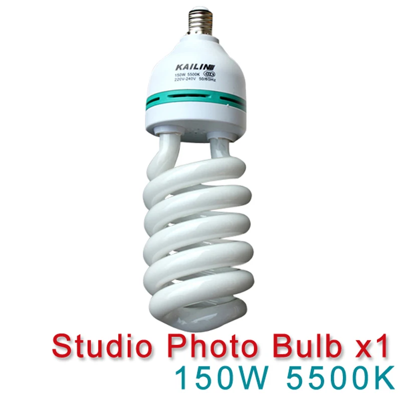 150W Bulb Photography Lighting Pro E27 110V/220V 5500K Indoor Lighting