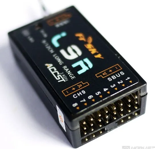 Receptor da Longa Distância da Non-telemetria do Ônibus de Frsky s. com Antena do Pwb para Taranis L9r 9 - 12ch X9d 3 com antena do pwb para taranis x9d