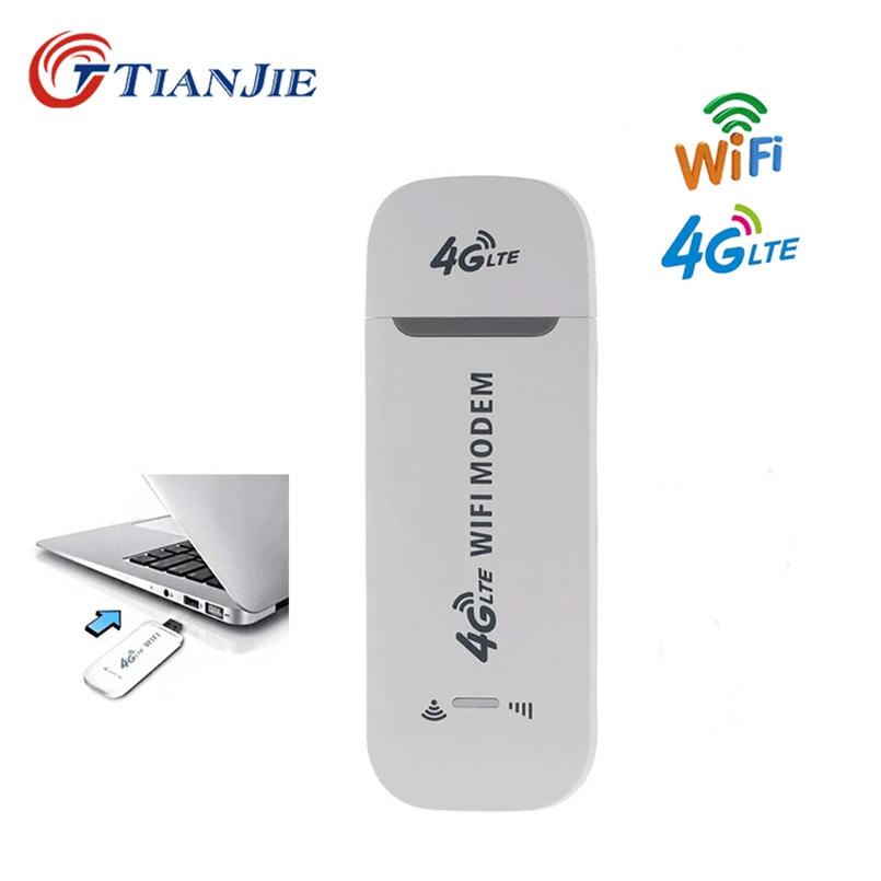 TIANJIE 3g/4G LTE Wi-Fi маршрутизатор с usb-портом 100 Мбит/с разблокированный беспроводной usb модем Сетевой накопитель 4G Автомобильный роутер с слотом