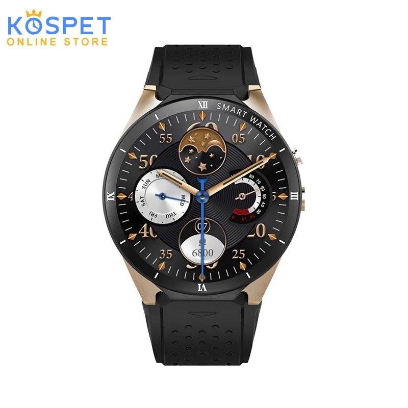 

KOSPET KW88 PRO 1GB 16GB Smartwatch Android 7.1 Bluetooth 1.39inch WIFI 400mAh 3G 400*400 Smart Watch Men For iOS Andriod Phone