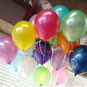 200 шт Разноцветные 10 дюймовые латексные шарики для свадебного украшения Детские воздушные шары с днем рождения 1,2g Globos для мероприятий и вечеринок - Цвет: Many color