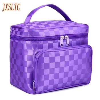 

JXSLTC Waterproof Multifunction Women Cosmetic Bag Travel woman Makeup Bag Organizer Portable Toiletry Bag Trousse Maquillage