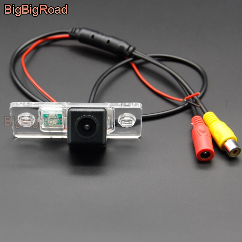 BigBigRoad-자동차 후방 주차 CCD 백업 카메라, SEAT Altea XL / Leon 1P 5F MK2 MK3 2005-2016 / Alhambra 7M MK1 2000 -2010