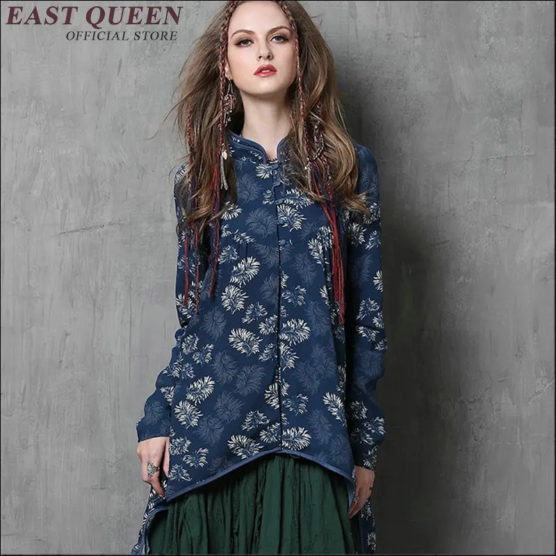 

Free shipping tang suit women's Sprint Summer blouses women blouses traditional chinese clothing chinese shirt AA1743 W
