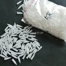 5 круглый постоянный Макияж Вышивка Крестом Иглы насадки 5R Пластик Одноразовые Татуировка бровей Насадки Косметическая питания 1000 шт