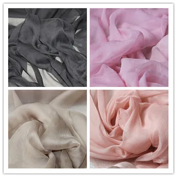 

Tulle Rolls Rushed Cotton Fabric Patchwork 2016 Shun Yu Silk 100% Georgette Wide Cloth Cloth, Thin And Elegant Colors Optional
