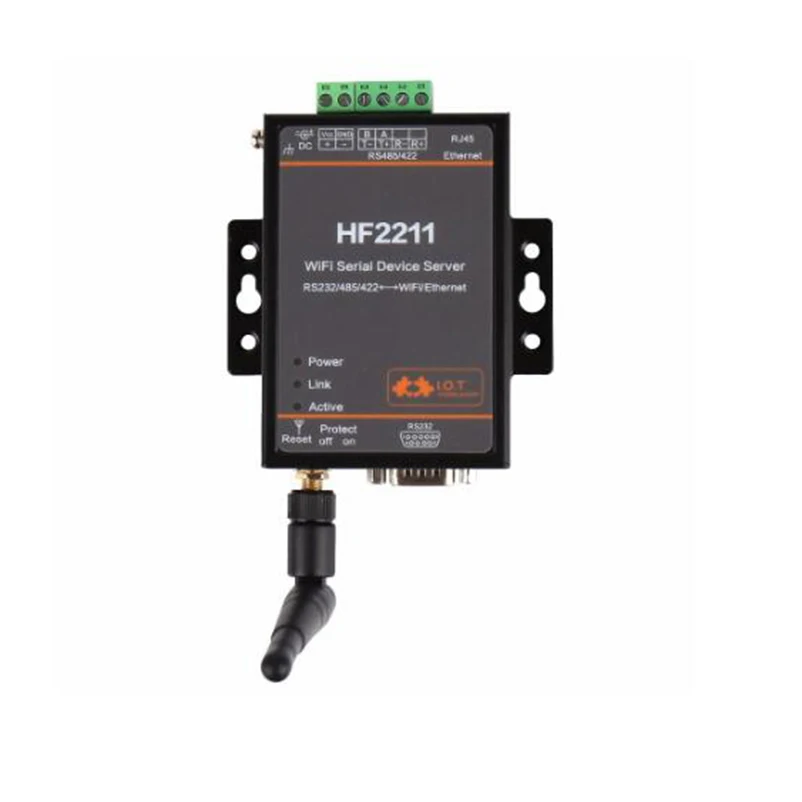 Converter Module Serial to WiFi RS232/RS485/RS422 to WiFi/Ethernet for Industrial Automation Data Transmission цена Converter Module Serial to WiFi RS232/RS485/RS422 to WiFi/Ethernet for Industrial Automation Data Transmission цены онлайн
