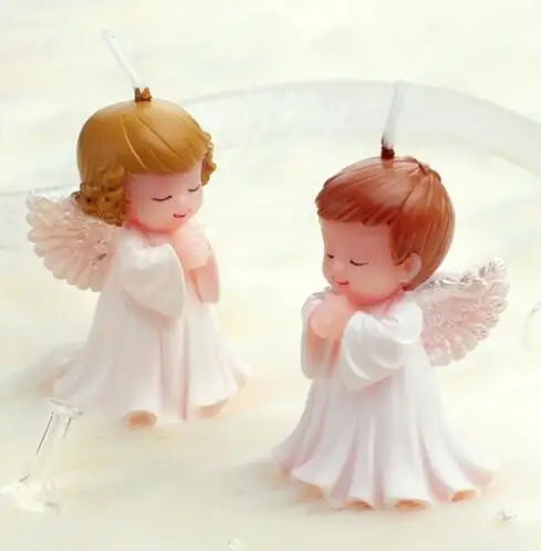 

Hot New 1Pc Cute Baby Birthday Candles Angel/Boy/Girl Birthday Cake Decoration Party Wedding Candles Accessories Supplies