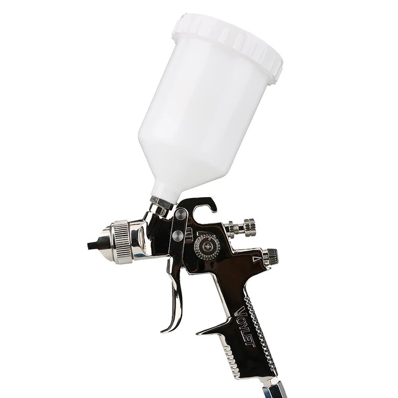 Spray Tools Gravity Feed Spray Gun hvlp Air Paint Sprayer 600ml Cup Multi Nozzle Sizespray gun
