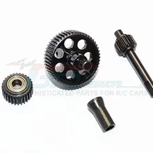 1/10 осевой SCX10 II 90047 твердая сталь трансмиссионные шестеренки-1 комплект SSCX27038CG