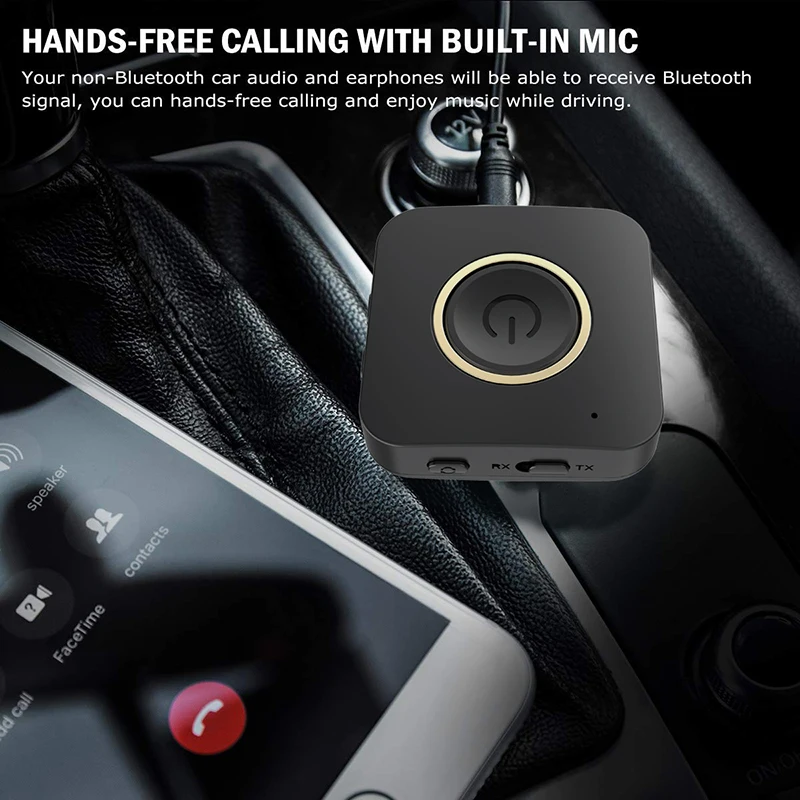 HEVARAL Bluetooth адаптер CSR8675 беспроводной приемопередатчик 2в1 один-два адаптера Поддержка вызова для наушников ТВ динамик