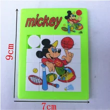 Новые привлекательные disney Микки головоломка обучения Смешные гаджеты интересные игрушки для детей подарок на день рождения развивающие игрушки деревянные игрушки головоломки развивающие игрушки для детей головоломка