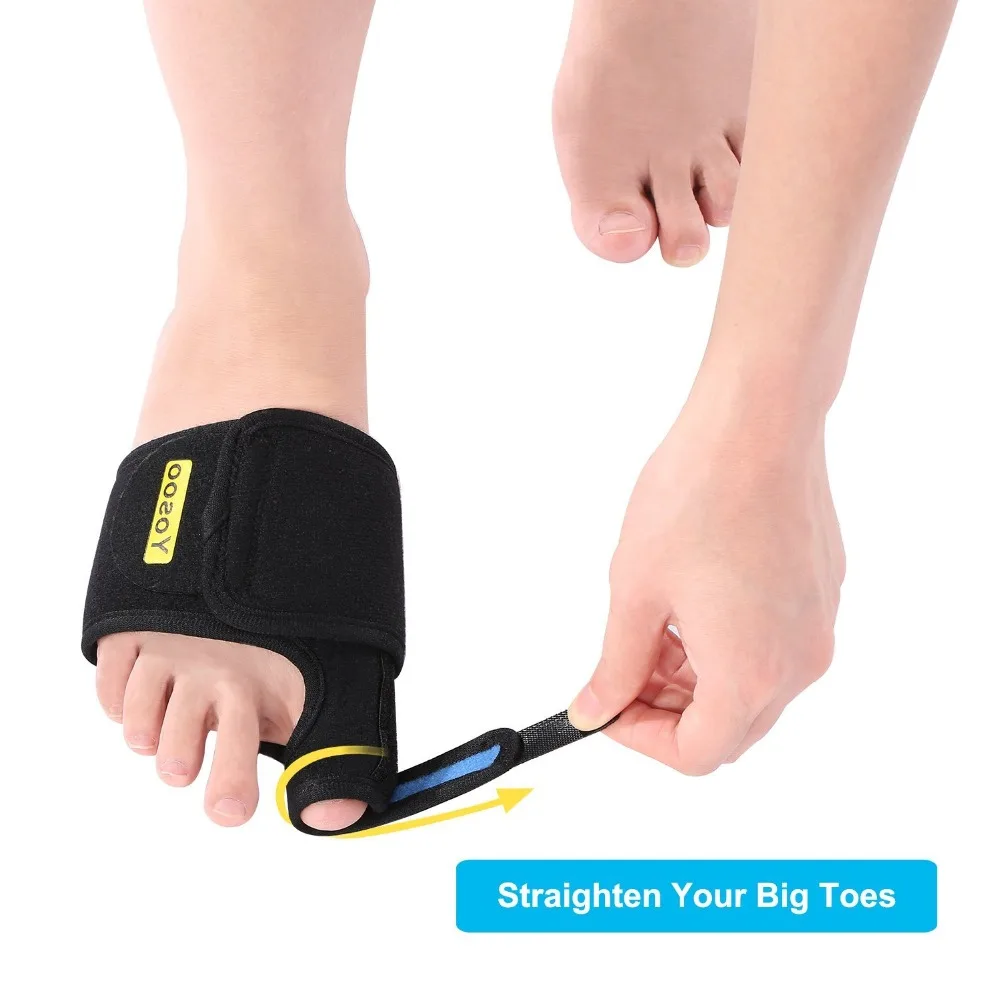 

Posture Corrector Ankle Brace Toe Bunion Protection Splint Alignment Brace Support Bunion Corrector Pain Relief Foot Care Bone