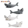 Animal Building Blocks Model Crocodile Leopard Educational Games Figure Brick Toys for Children Kids 5